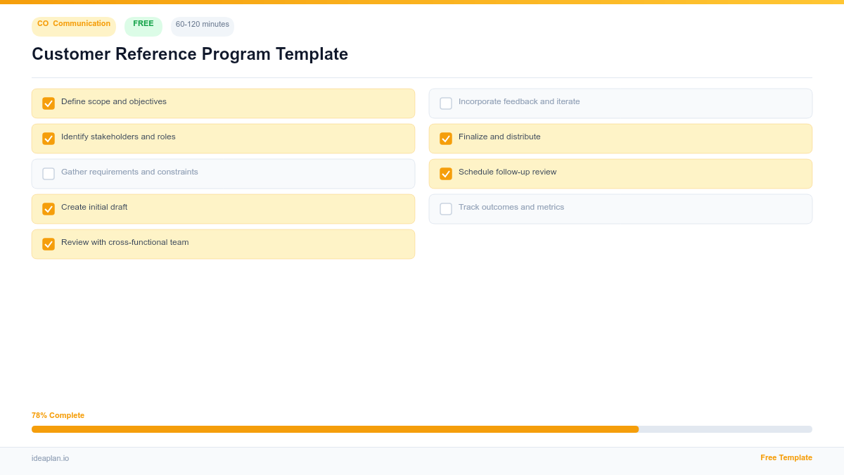 How do you scale a customer reference program past 10-15 active references without burning
